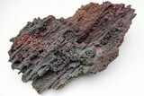 Vibrant, Iridescent Hematite After Goethite Formation - Georgia #209843-2
